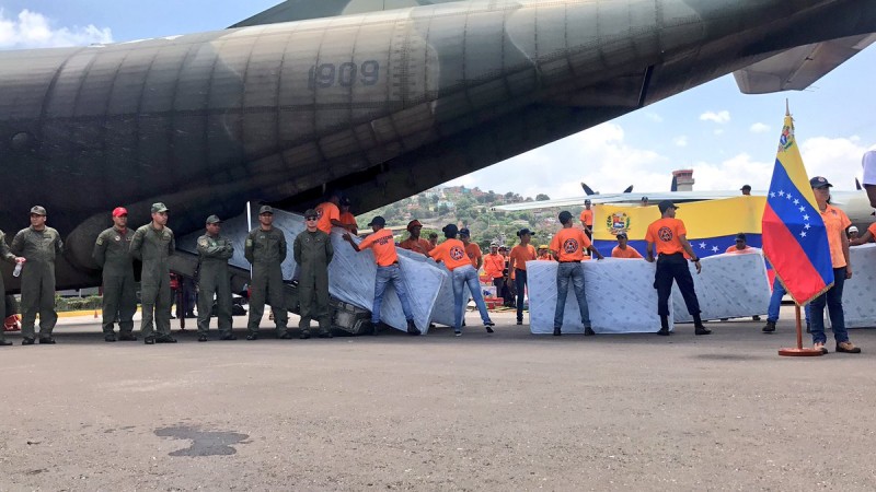 VENEZUELA : EJEMPLO DE SOLIDARIDAD INTERNACIONAL